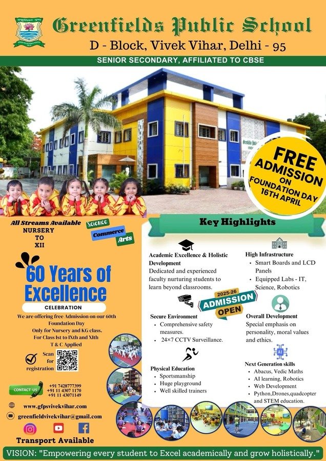 GFPSVV vivek vihar public school 